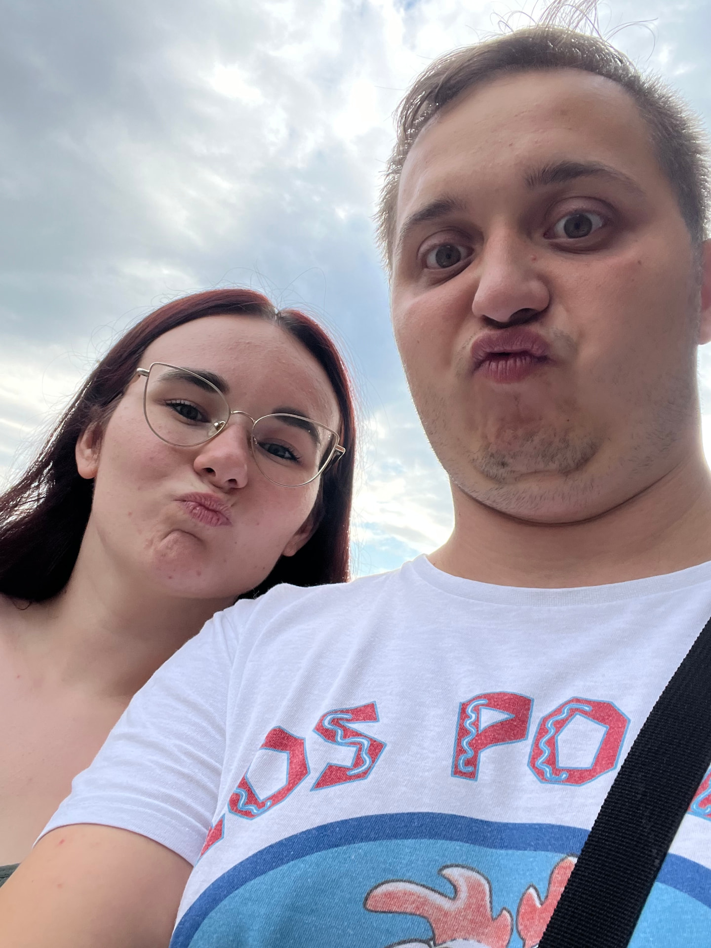 Wspólna chwila Kamila i Martynki